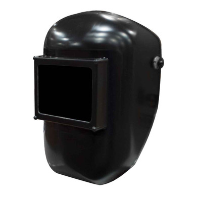 Fibre Metal 990BK Tigerhood Classic Welding Helmet, Thermoplastic Fixed Front Welding Helmet With 4-1/2" X 5-1/4" Shade 10 Lens