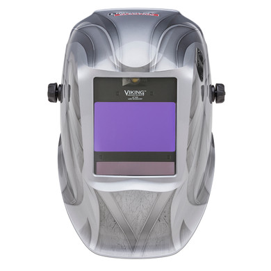 Lincoln Electric K3029-5 VIKING™ 2450 ADV Series Auto-Darkening Welding Helmet With Integrated Smart LED Light, Heavy Metal