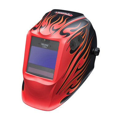 Lincoln Electric K3035-5 VIKING™ 2450 ADV Series Auto-Darkening Welding Helmet With Integrated Smart LED Light, Street Rod