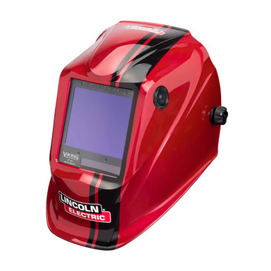 Lincoln Electric K4034-4 VIKING 3350 Auto Darkening Welding Helmet with 4C Lens Technology, Code Red