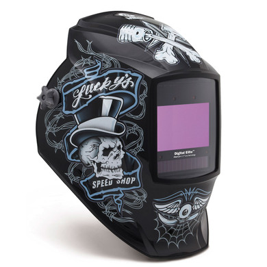 Miller 289756 Digital Elite Welding Helmet with ClearLight 2.0 Lens, Lucky's Speed Shop