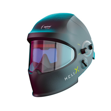 Optrel 1050.000 Helix 2.5 Auto Darkening Welding Helmet, Black