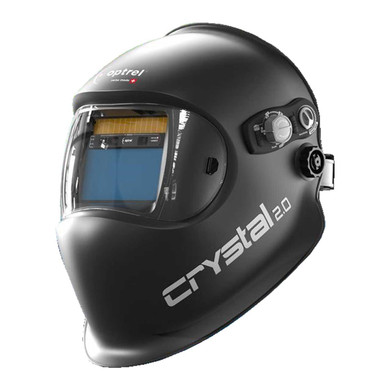 Optrel 1006.901 Crystal 2.0 Auto Darkening Welding Helmet, Black