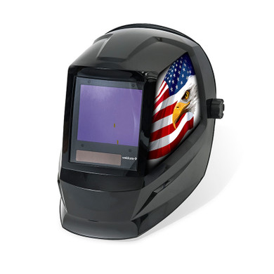 Weldcote Metals Ultraview Plus True Color Digital Auto Darkening Welding Helmet Shade 9-13, Eagle